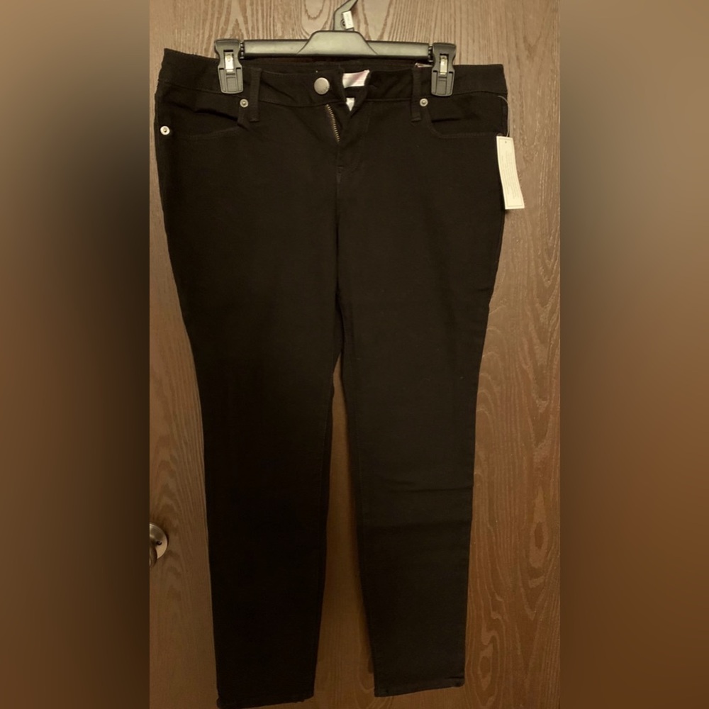 Black, skinny jeans size 13